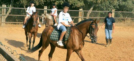 Campo estivo di equitazione
