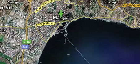 Stadtplan M&aacute;laga