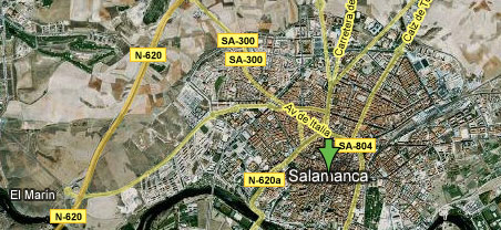 Maps of Salamanca
