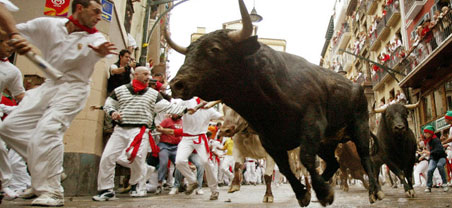 Pamplona: Running of the Bulls