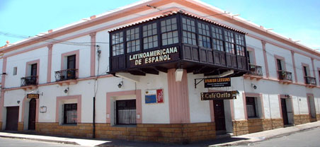 Escuelas de espa&ntilde;ol en Bolivia