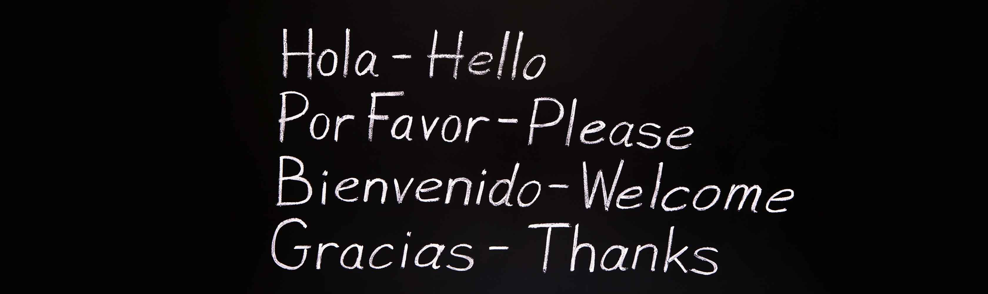 Spanish words for beginners