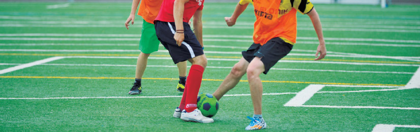 Cursos de fútbol en los campamentos de verano