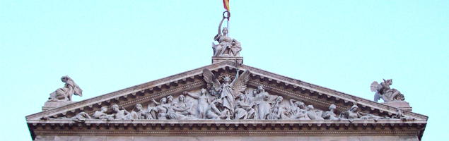 Biblioteca nacional en Madrid