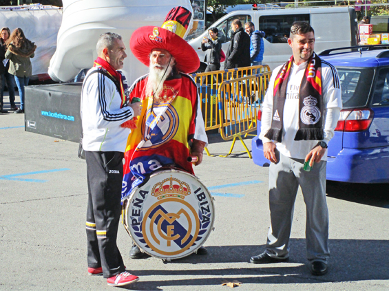 Hinchas del Real Madrid