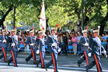 défilé des forces armées