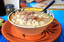 Mexican food Pozole
