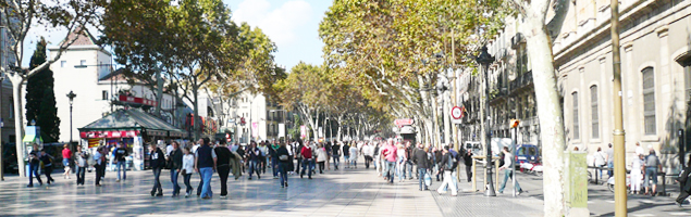 Las Ramblas de Barcelona