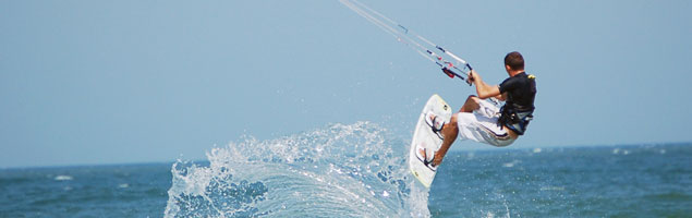 Kurz španělštiny a kitesurfingu v Mexiku.