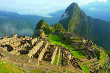Aerial photo of Peru