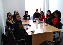 Students in Santiago de Chile