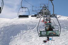 Skiing in Santiago de Chile