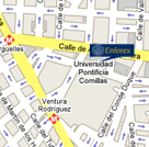 Madrid google map