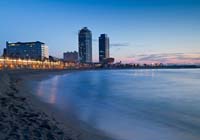 Plage Barceloneta, Barcelone 