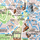 Stadtplan Madrid