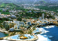 Aerial photo of Tenerife