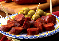 Salami and Olives